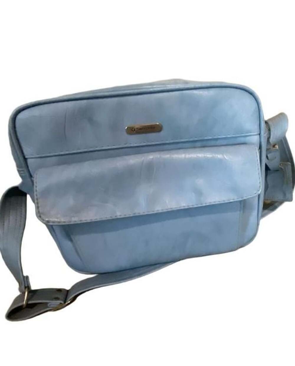 Vintage Samsonite Cordoba Light Blue Shoulder Bag